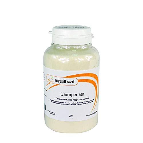 Cocinista Carragenato Kappa - 120 g - Espesante y Gelificante. Ideal para Hacer gelatinas y espumas Calientes a Partir de soluciones ricas en Calcio o potasio.