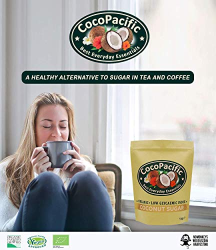 CocoPacific - Azúcar de coco bio, 1 kg