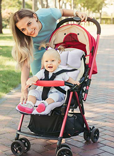 Cojín Reductor Algodón de Asiento,Cochecito de Silla Alta Cojín,Colchonetas para Silla de Paseo Universales,Colchoneta Universal de Silla Paseo,Cojín Reductor Bebe,Bebé Cojín Silla de Paseo