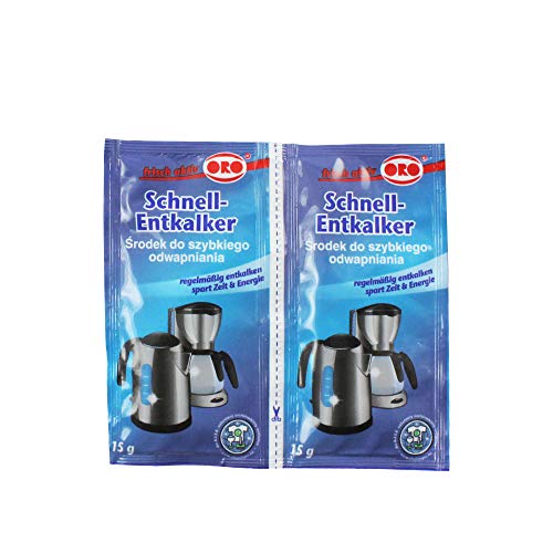 com-four Paquete económico de descalcificación rápida Orofix de 150 g para cafeteras y hervidor (10x15g)