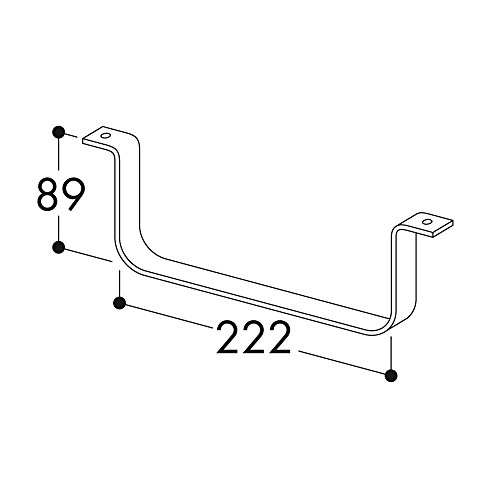 Compair 404.3.019 F-RSS Montaje de plana canal