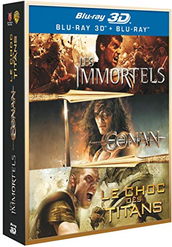 Conan 3D + Les immortels 3D + Le choc des Titans 3D [Francia] [Blu-ray]