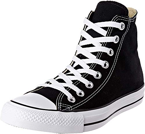 Converse Chuck Taylor All Star Hi, Zapatillas Altas Unisex adulto, Negro (Black/White), 36 EU