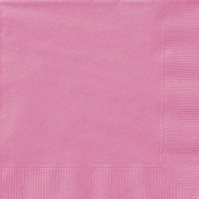 Coordinado de un solo color de papel fucsia para fiestas y eventos. Productos reciclables y ecológicos en pulpa de celulosa - Kit n° 1 Cdc - (20 platos de 20 cm, 14 vasos, 50 servilletas)