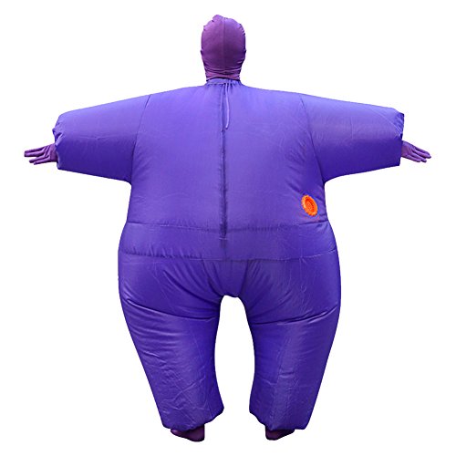 CosheartEU Para mayores de traje de Color Chub hinchable Blow Up de cuerpo entero para disfraz infantil de 5 colores incluye el mono