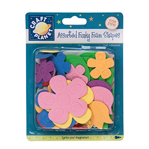 Craft Planet Caja Flores ADH.Goma EVA Surtido