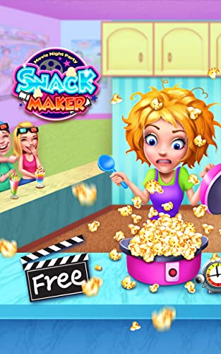 Crazy Movie Night Party - Make Yummy Snacks