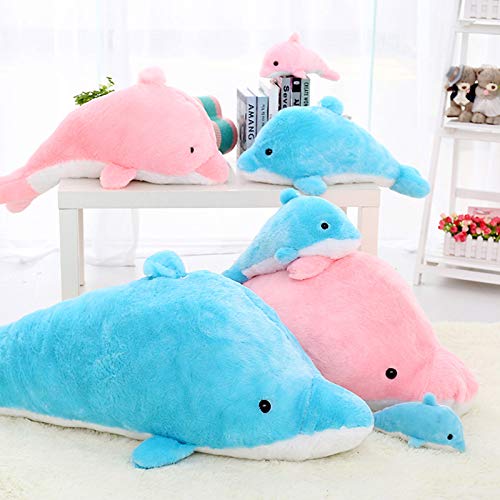 Creativa Almohadilla Del Juguete, Juguetes De Peluche Relleno Suave Estrellas Coloridas Regalo Almohada Para Los Niños Niñera En Decorativo Almohadas Dolphin,1