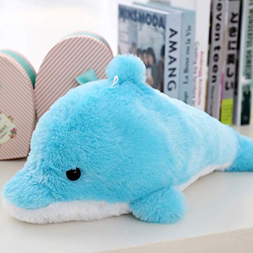 Creativa Almohadilla Del Juguete, Juguetes De Peluche Relleno Suave Estrellas Coloridas Regalo Almohada Para Los Niños Niñera En Decorativo Almohadas Dolphin,1