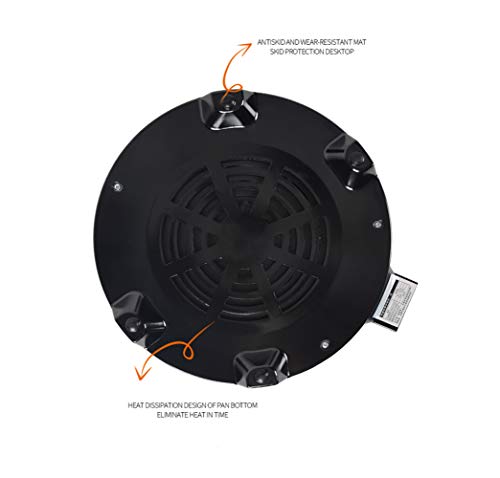 Creperas Electricas, Multifunción, 30 Mm De Diámetro, Unilateral, 220V-240V, 800 Vatios, Olla De Revestimiento Antiadherente,Black