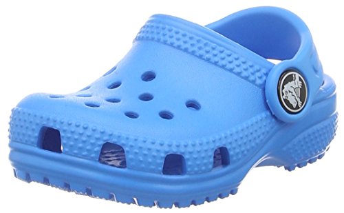 Crocs Classic Clog Kids Roomy fit Zuecos Unisex niños, Azul (Ocean), 28/29 EU