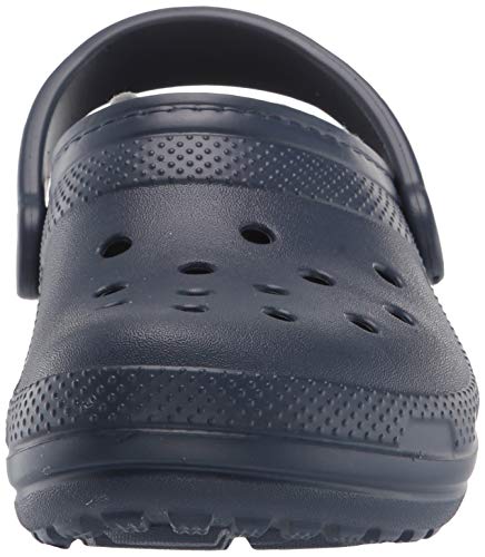 Crocs Classic Lined Clog, Zuecos Unisex Adulto, Azul (Navy/Charcoal), 48/49 EU