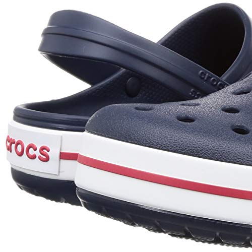 Crocs Crocband, Zuecos Unisex Adulto, Azul (Navy), 43/44 EU