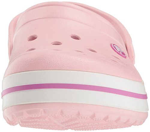 Crocs Crocband, Zuecos Unisex Adulto, Pearl Pink/Wild Orchid, 39/40 EU