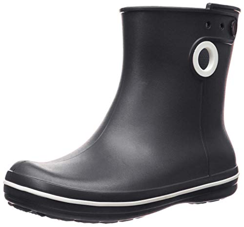 Crocs Jaunt Shorty Boot, Botas de Agua para Mujer, Negro (Black), 41/42 EU