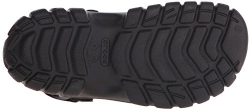 Crocs Offroad Sport - Zuecos de sintético para hombre, Nero (Black/Graphite), 43-44