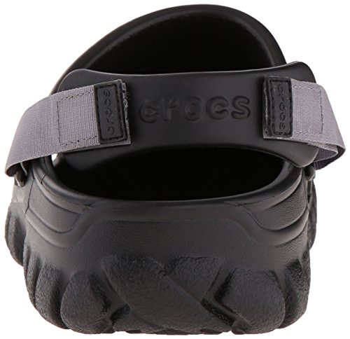 Crocs Offroad Sport - Zuecos de sintético para hombre, Nero (Black/Graphite), 43-44