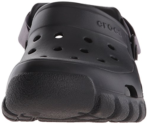 Crocs Offroad Sport - Zuecos de sintético para hombre, Nero (Black/Graphite), 43-44