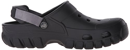 Crocs Offroad Sport - Zuecos de sintético para hombre, Nero (Black/Graphite), 43-44