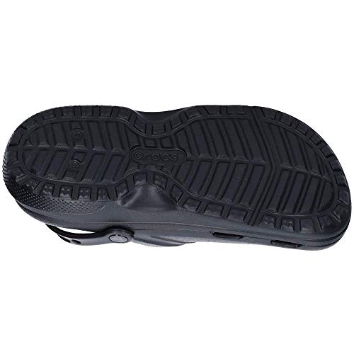 Crocs Specialist II Vent Clog, Zuecos Unisex Adulto, Negro (Black 001), 45/46 EU