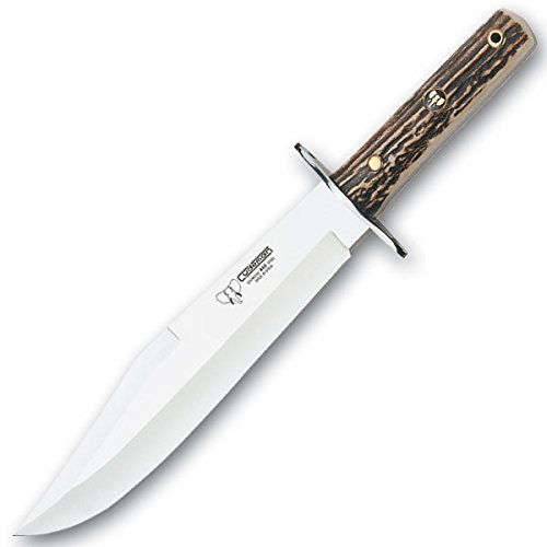 CUCHILLERIAALBACETE Cuchillo de Caza CUDEMAN 106-C con Pulsera de Supervivencia de Regalo