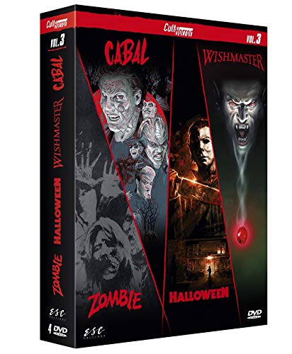 Cult'Horror n° 3 : Zombie + Halloween + Wishmaster + Cabal [Francia] [DVD]