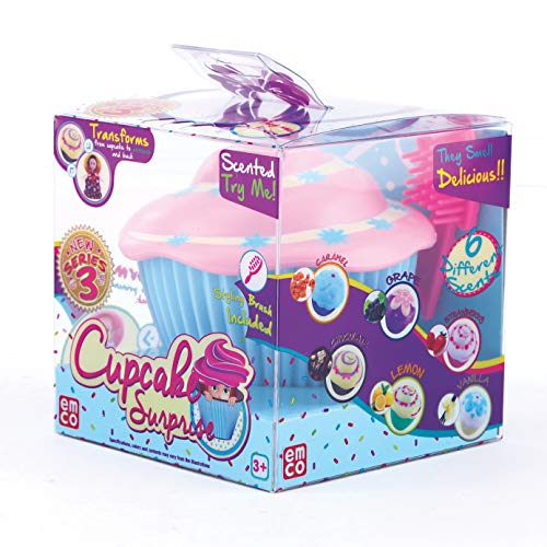 Cupcake Surprise - Muñeca magdalena, surtido, modelos aleatorios, 1 unidad