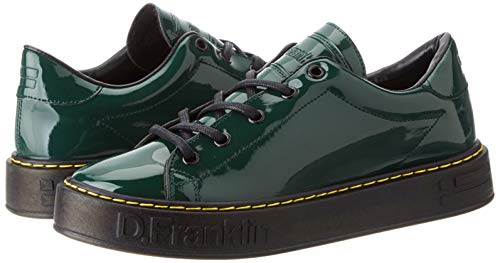 D. Franklin Gumme Patent Green, Zapatillas para Mujer, Verde (Botella 0192), 39 EU