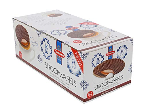 Daelmans Chocolate Stroopwafel 2 per pack 73g - Pack of 18