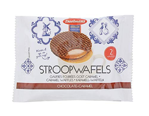 Daelmans Chocolate Stroopwafel 2 per pack 73g - Pack of 18