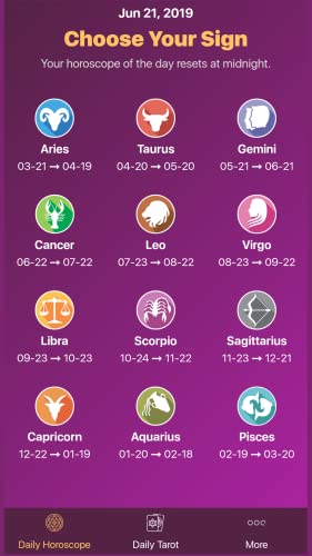 Daily Horoscope - Tarot 2019