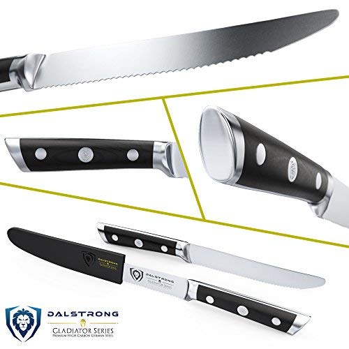 Dalstrong Cuchillos para carne conjunto - Gladiator Sucesión - HC alemán acero - w/vainas