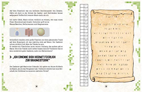 Das inoffizielle Escape-Buch zu Minecraft: Löse alle Rätsel und rette die Oberwelt. Mit Stickern!