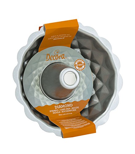 Decora 0070021 Molde BUNDT Diamante Ø 20 X 8 H CM Antiadherente