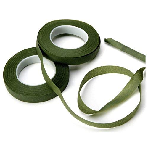 Decora 0803050 Cinta DE Papel para FLORISTAS Verde 12MM 27M