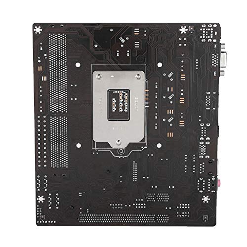 Delaman Placa Base de computadora, USB3.0 SATA LGA 1155 Placa Base de Escritorio i3 i5 i7 Serie Placa Base de Chip de Audio de 6 Canales Compatible con Intel Serie B75