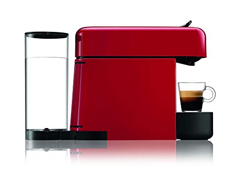 De'Longhi EN200.R - Cafetera con sistema de cápsulas Nespresso, plástico, rojo