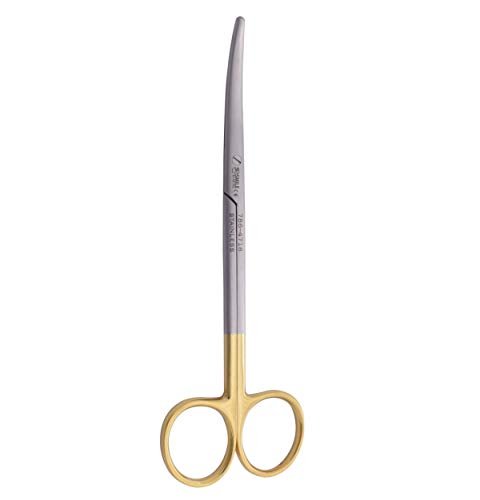 Dental Metzenbaum Tijeras de disección tungsteno 14.5 cm curvas Dental Metzenbaum Scissors excelente calidad certificada por la CE