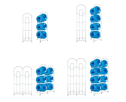 Desconocido Botellero para 4 botellones de Agua de 20 litros - Blanco