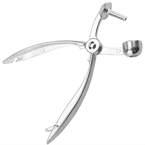 Deshuesador de Cerezas y Aceitunas de Aleación de aluminio Herramientas con mango ergonómico Cherry Pitter Utensilio de cocina