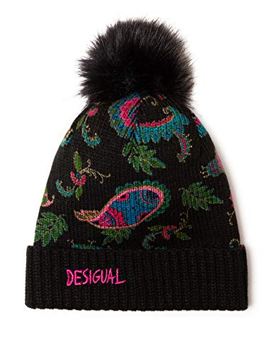 Desigual Hat Anubis Gorro de Punto, Rosa (Fucsia 3002), Talla única para Mujer