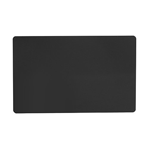 DEWIN Tarjetas de Visita - Impresionante Blanks láser Marca grabada de Metal de Negocios a Las Tarjetas conocidas, 50Pcs ( Color : Black )