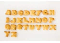 Digead Juego de Moldes Galletas, 26pcs Letras del Alfabeto del Acero Inoxidable Galletas de la Galleta Cortadores Moldea, Moldes de Acero Inoxidable para Galletas