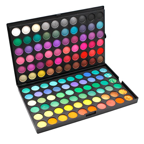 DISINO Paleta de Sombra de Ojos Colección Vivo Brillante Kit de Maquillaje Caja Profesional para Maquillaje Accesorio cosmético de Belleza (Paleta de Sombra de Ojos de 120 Colores) – Dibujo 1