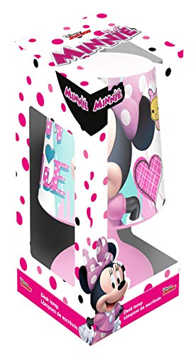 Disney KD-WD19718 Lampara escritorio de Minnie Mouse, Multicolor