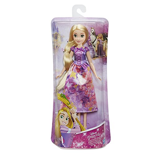 Disney Princess-E0273ES2 Rapunzel Brillo Real, Multicolor. (Hasbro E0273ES2)