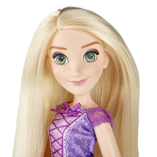 Disney Princess-E0273ES2 Rapunzel Brillo Real, Multicolor. (Hasbro E0273ES2)