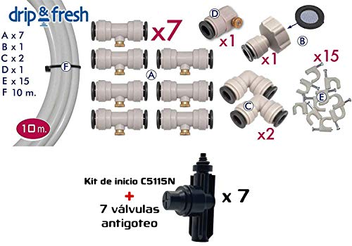 Drip&Fresh C5115A Sistema de nebulización Anti-Goteo