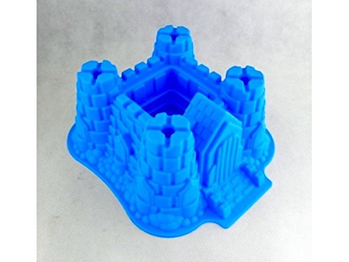 EB - Molde de silicona para repostería con forma de castillo