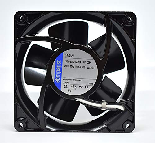 EBM PAPST-Ventilador para cassette,insertable,ventilador axial119x119x38mm,aspas metálicas,super silencioso